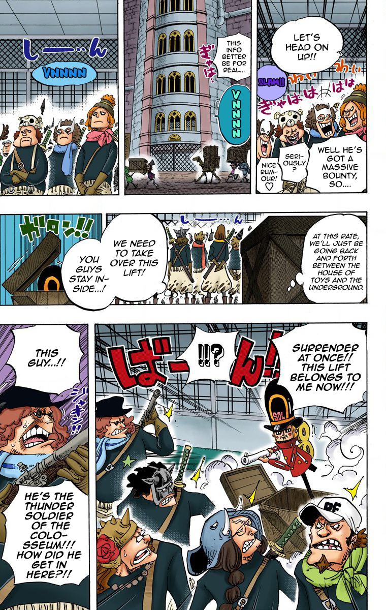 One Piece - Digital Colored Comics Chapter 733 14